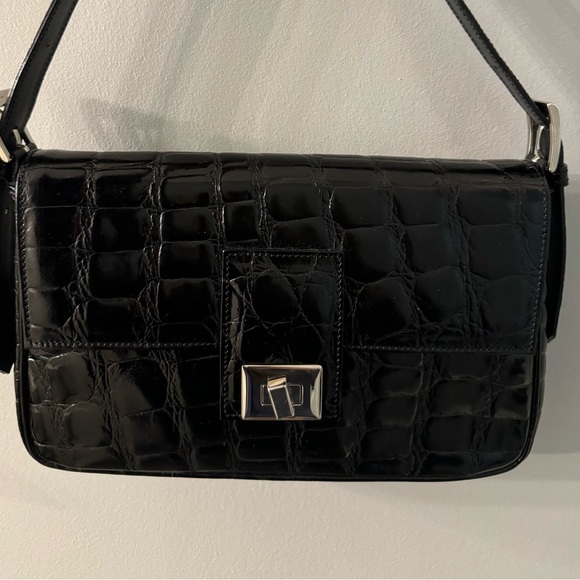 Ghidini 1961 Handbags - Ghibli Black Leather Shoulder bag